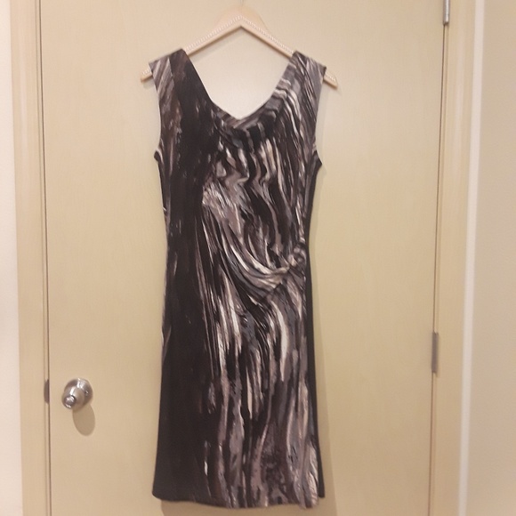 NIC+ZOE Dresses & Skirts - Nic+Zoe Twist Black Multi Color Sleeveless Dress